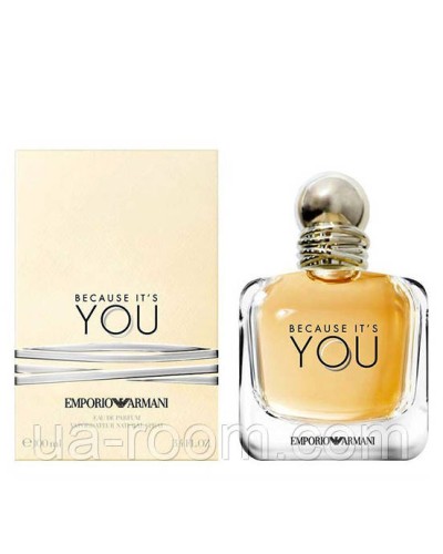 Giorgio Armani Emporio Armani Because It's You, парфумування жіноча вода 100 мл. (пошкоджена кришка)