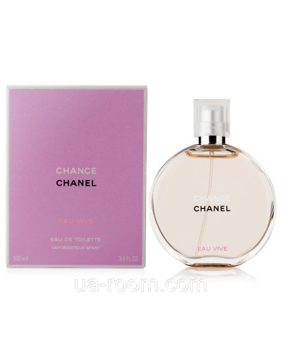 Chanel Chance Eau Vive, жіноча туалетна вода 100 мл.