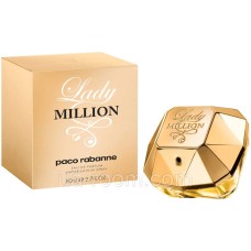 Парфумована вода жіноча Paco Rabanne Lady Million, 80 мл.