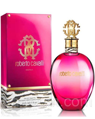 Roberto Cavalli Exotica, женская туалетная вода 75 мл.