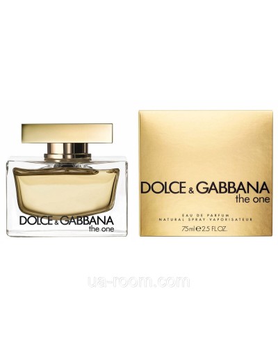 Dolce&Gabbana The one, женская парфюмированная вода 75 мл.