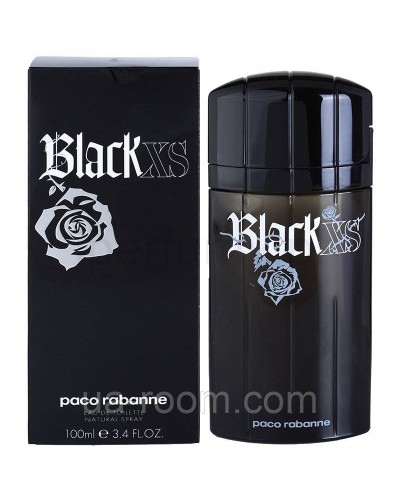 Туалетна вода чоловіча Paco Rabanne Black XS, 100 мл. (без слюди, пошкоджена кришка)