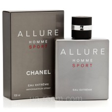 Chanel Allure homme sport eau extreme, чоловіча туалетна вода 100 мл.