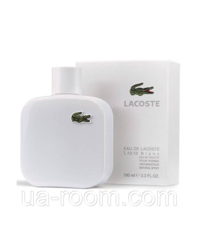 Lacoste Eau de Lacoste L.12.12 Blanc, туалетна вода чоловіча 100 мл.