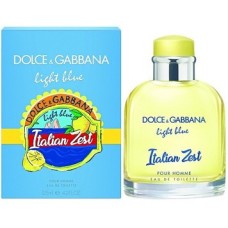 Dolce&Gabbana Light blue Italian Zest poue homme, мужская туалетная вода 125 мл.