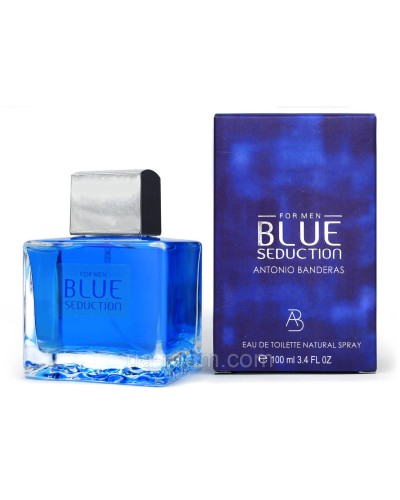 Туалетна вода чоловіча Antonio Banderas Blue seduction for men, 100 мл.