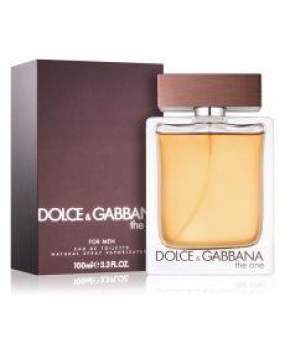 Dolce&Gabbana The one for men, мужская туалетная вода 100 мл. (поврежденная упаковка, недолив)