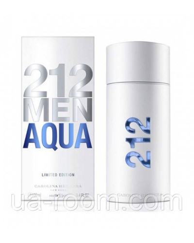 Carolina Herrera 212 Men Aqua Limited Edition, чоловіча туалетна вода 100 мл