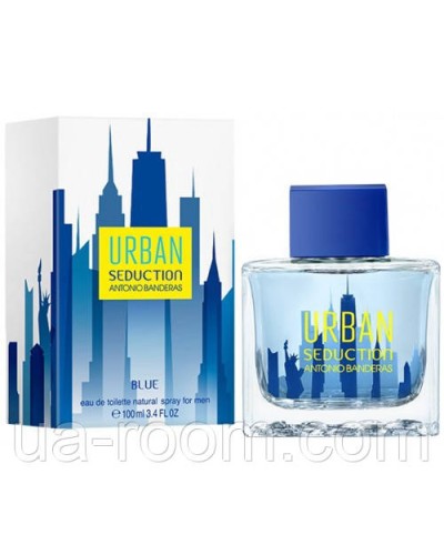 Antonio Banderas Urban Seduction Blue, мужская туалетная вода 100 мл.