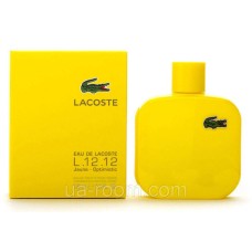 Lacoste Eau de Lacoste L.12.12 Jaune-Optimistic, чоловіча туалетна вода 100 мл.