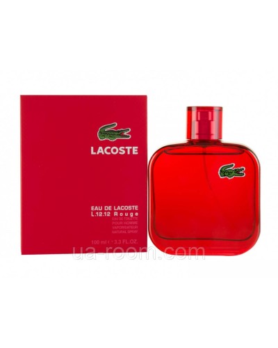 Lacoste Eau de Lacoste L.12.12 Rouge, туалетна вода чоловіча 100 мл.