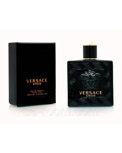 Versace Eros Black, чоловіча туалетна вода 100мл.