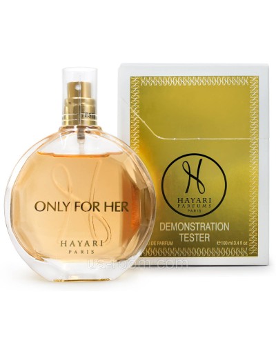 Женский, Тестер Hayari Parfum Only for Her, 100 мл