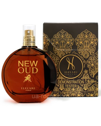 Унисекс, Тестер Hayari Parfum New Oud, 100 мл