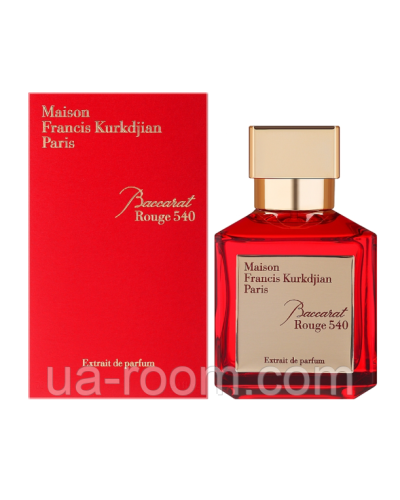 Парфумована вода унісекс Maison Francis Kurkdjian Baccarat Rouge 540 Extrait de Parfum, 80 мл. (Elite)