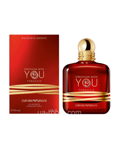 Чоловічі парфумовані води Giorgio Armani Emporio Armani Stronger With You Tobacco, 100 мл.