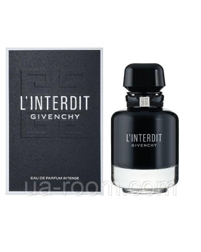 Женская парфумированная вода Givenchy L'Interdit Eau Intense, 80 мл.(Elite)