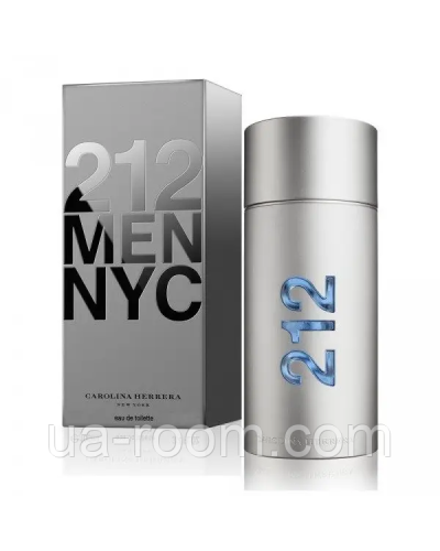 Парфумована вода Carolina Herrera 212 Men NYC, 100 мл. (Luxe)