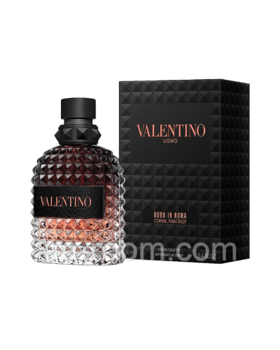 Парфюмированная вода мужская  Valentino Born In Roma Uomo Coral Fantasy, 100 мл.(Luxe)