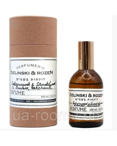 Парфюм унисекс Zielinski & Rozen Cedarwood & Sandalwood & Amber, Patchoulі,100 мл.