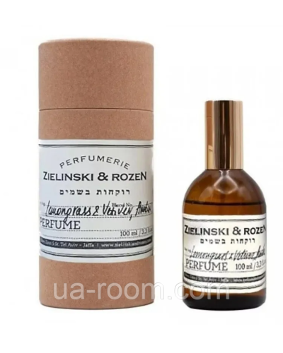 Парфуми унісекс Zielinski & Rozen Lemongrass & Vetiver, Amber, 100 мл.