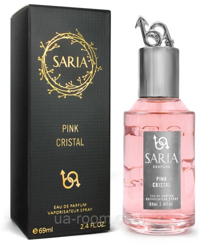 Saria Pink Crystal, жіночі (Versace Bright Crystal), 69 ml