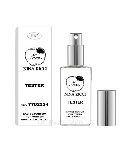 Тестер женский  UAE Nina Ricci Nina, 60 мл.