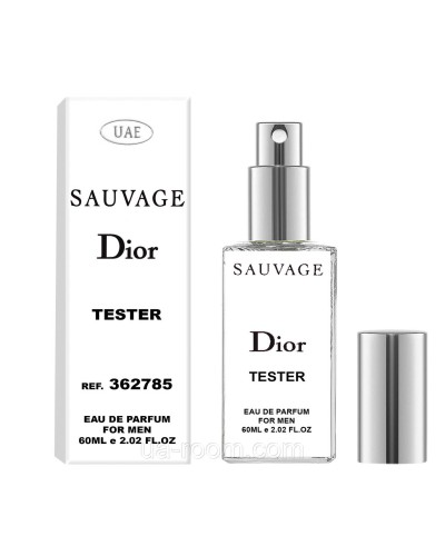 Тестер чоловічий UAE Christian Dior Sauvage, 60 мл.