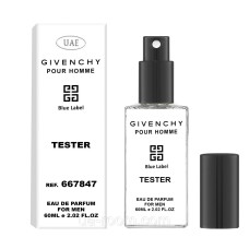 Тестер чоловічий UAE Givenchy Blue Label Pour Homme, 60мл.