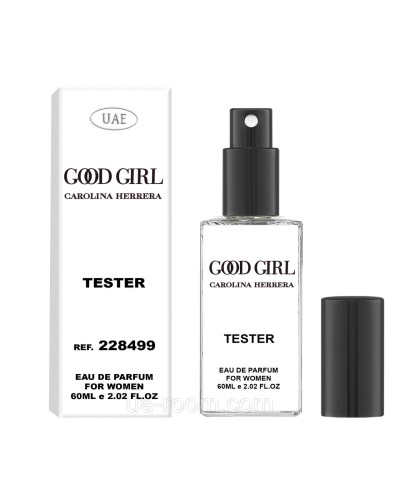 Тестер жіночий UAE Carolina Herrera Good Girl, 60 мл.