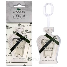 Ароматизатор в машину  Lacoste eau de lacoste L.12.12 Blanc-Pure