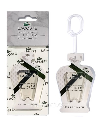 Ароматизатор в машину  Lacoste eau de lacoste L.12.12 Blanc-Pure