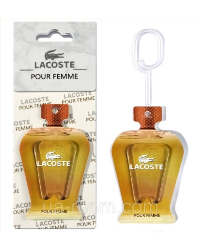 Ароматизатор до машини Lacoste Pour Femme