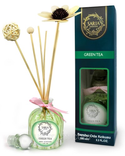 Аромадиффузор Saria Green Tea Bambu Oda Kokusu, 100 мл.