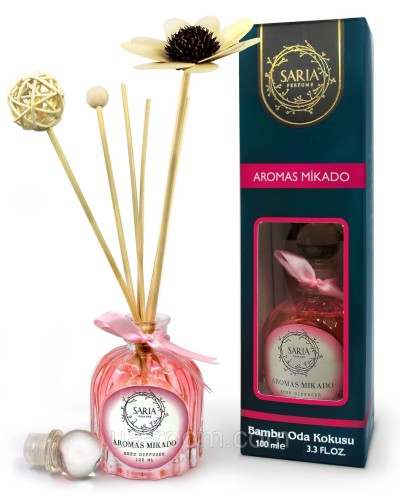 Аромадиффузор Sarıa Aromas Mikado Bambu Oda Kokusu, 100 мл.