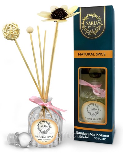 Аромадиффузор Sarıa Natural Spice Bambu Oda Kokusu, 100 мл.