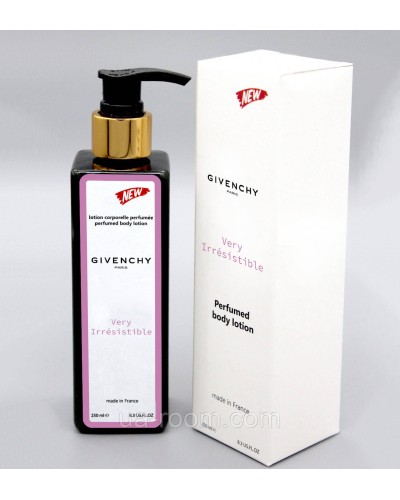 Парфюмированный лосьон для тела NEW с ароматом Givenchy Very Irresistible, 250 мл.