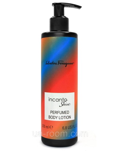 Парфюмированный лосьон для тела с ароматом Salvatore Ferragamo Incanto Shine, 200 мл.