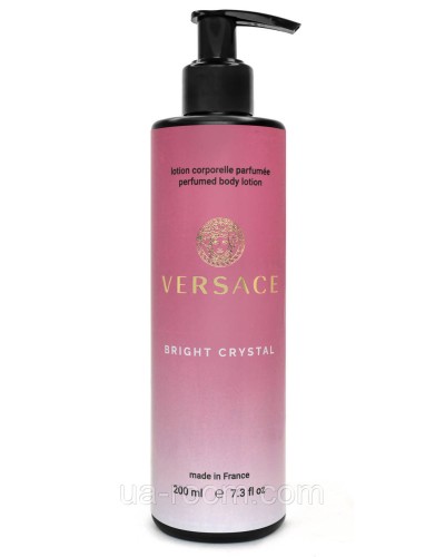 Парфюмированный лосьон для тела с ароматом VERSACE Bright Crystal, 200 мл.