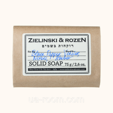 Твердое мыло Zielinski & Rozen Black Pepper & Amber, Neroli, 75 г.