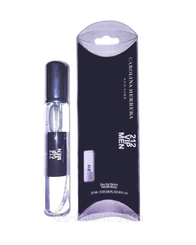 Тестер мужской Carolina Herrera 212 Vip Men, 20 мл.