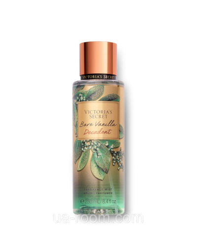 Парфюмированный спрей Victoria's Secret BARE VANILLA DECADENT, 250 мл.