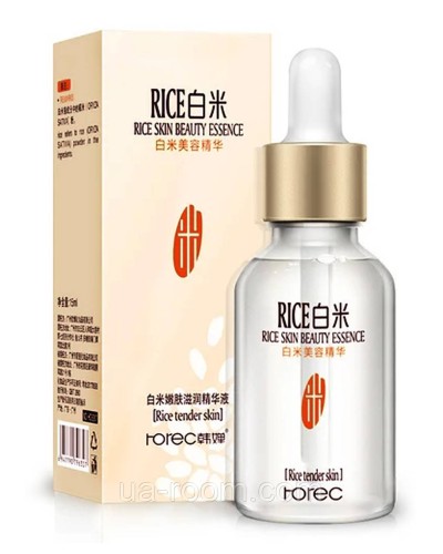 Омолаживающая сыворотка для лица с экстрактом риса Rorec Rice  Skin Beauty, 15 мл