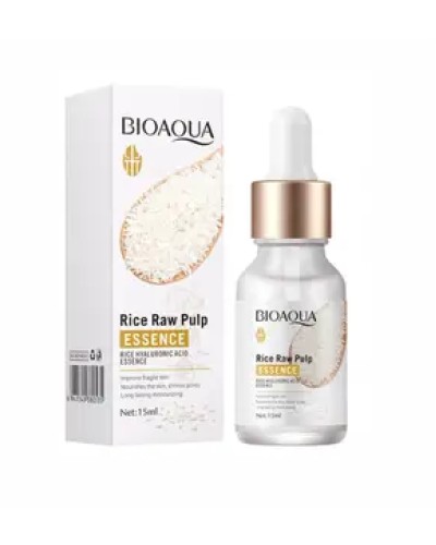 Омолаживающая сыворотка для лица с экстрактом риса Bioaqua Rice Raw Pulp Essence, 15 мл.