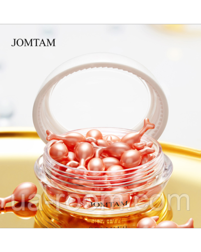 Сироватка в капсулах Jomtam Fullerene Placenta Skin Hydrating Essence з фулеренами, 34 г.