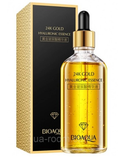 Сироватка для обличчя з гіалуроновою кислотою BIOAQUA 24K Hyaluronic Essence, 100 мл.