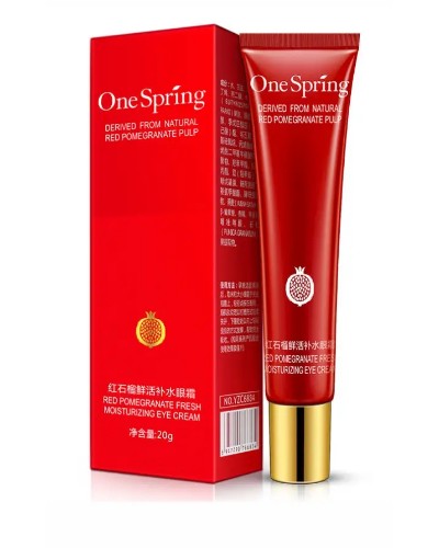 Омолоджуючий крем для повік з екстрактом гранату OneSpring Moisturizing Eye Cream, 20 г.