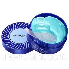 Патчі гідрогелеві Bioaqua Blue Copper Peptide Essence Eye Mask із пептидами блакитної міді, 60 шт.