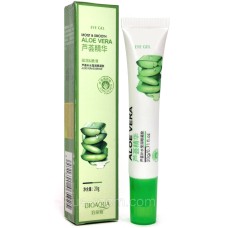 Крем для шкіри навколо очей з екстрактом алое вера BIOAQUA Aloe Vera Eye Cream, 20 g.