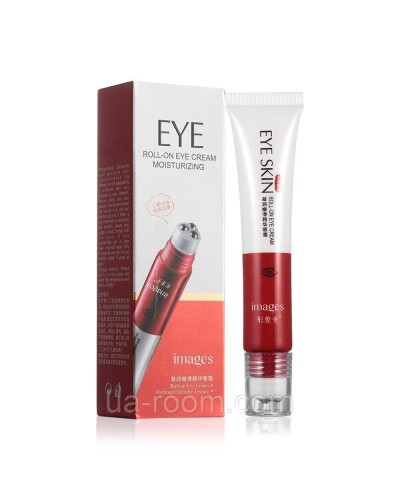 Крем для шкіри навколо очей із трьома роликами зволожуючий IMAGES Roll-on Eye Cream Moisturizing, 20 г.